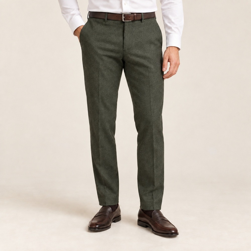 Banana Republic Dress Pants Wool Tapered Fit Mens Charcoal Gray 31x30 744261-03